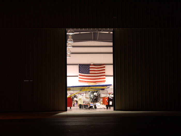 maintenance hangar